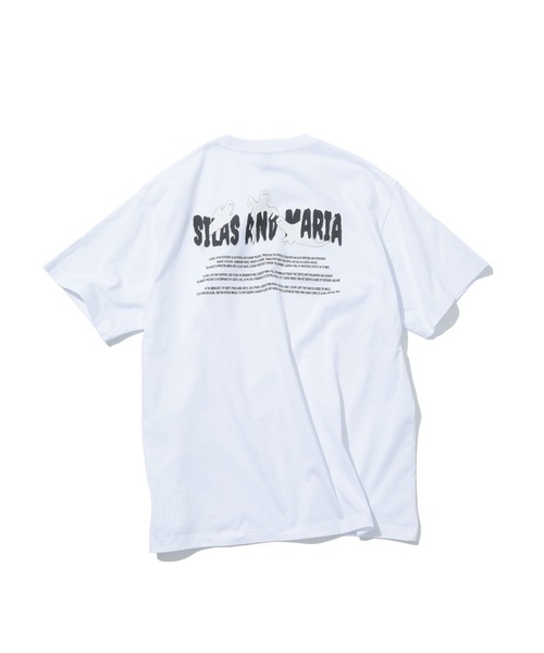 SILAS(サイラス)の「GHOST LOGO S/S TEE(Tシャツ/カットソー・メンズ・ブラック/アッシュ/ホワイト・M/L/XL)」の4枚目の写真