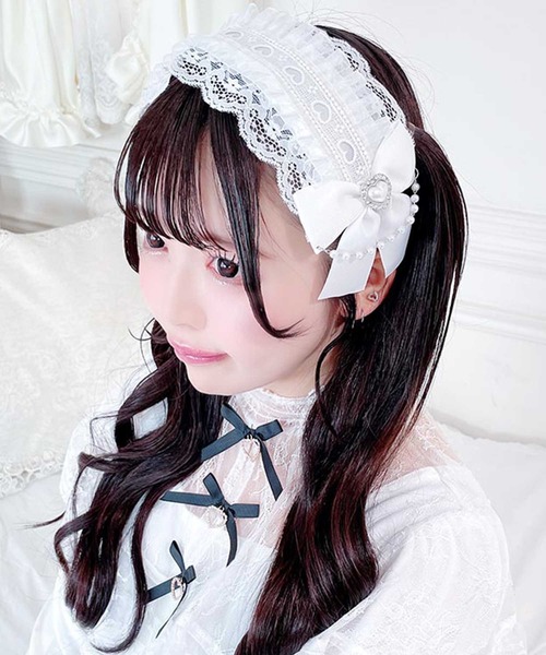 ロゴパールヘッドドレス　サックス Amazon | Doyime ヘッドドレス ウェディング 花嫁 髪飾り パール