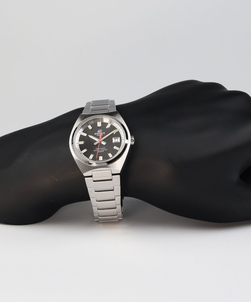 EDIFICE(CASIO)(エディフィス)の「EFB-109DJシリーズ / EFB-109DJ-1AJF(アナログ腕時計・メンズ・ブラック×シルバー・FREE)」の3枚目の写真