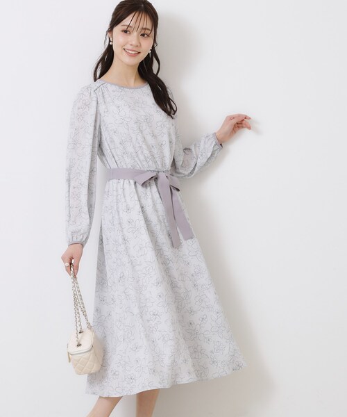 セール】柄アソートプリントワンピース（ワンピース）｜couture