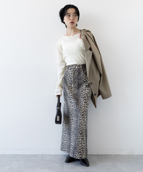 RAGEBLUE（レイジブルー）の「アソートデザイン/デニムスカート（スカート・レディース・レオパード/ブルー・FREE）」の21枚目の写真