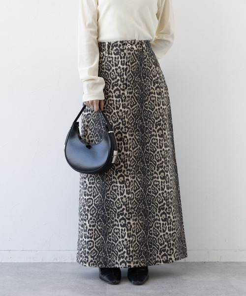 RAGEBLUE（レイジブルー）の「アソートデザイン/デニムスカート（スカート・レディース・レオパード/ブルー・FREE）」の18枚目の写真