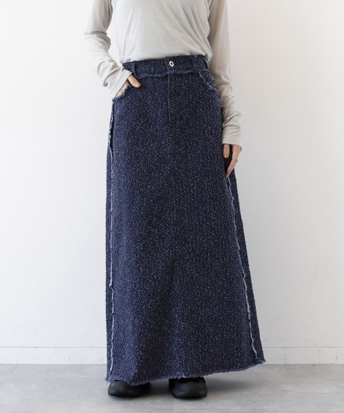 RAGEBLUE（レイジブルー）の「アソートデザイン/デニムスカート（スカート・レディース・レオパード/ブルー・FREE）」の9枚目の写真