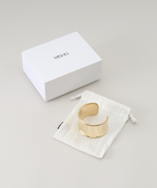 【ポチャコ】RUKA バングル 新品未使用 セール】MISHO Mini Hera Cuff CNBR02：バングル（バングル