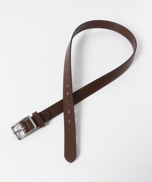 ITEMS URBANRESEARCH（アイテムズ アーバンリサーチ）の「Hawk　Belt 302（ベルト・メンズ・ブラック/ダークブラウン・-）」の6枚目の写真