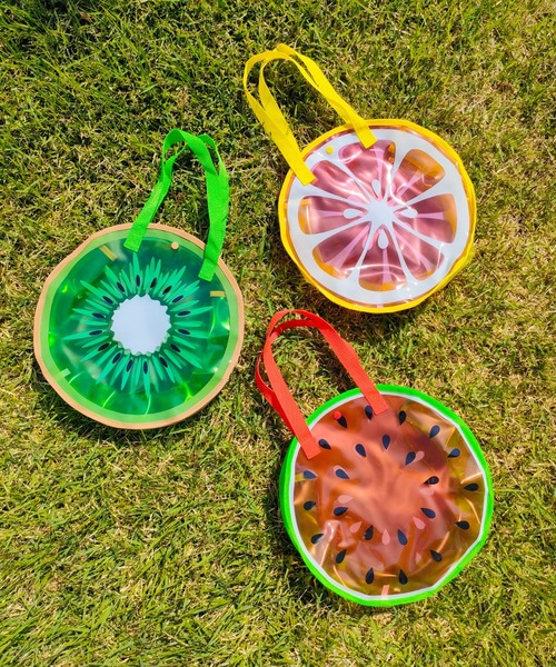 Marble Line（マーブルライン）の「フルーツプールバッグ（スイムグッズ・キッズ・レッド/グリーン/ピンク・FREE）」の9枚目の写真