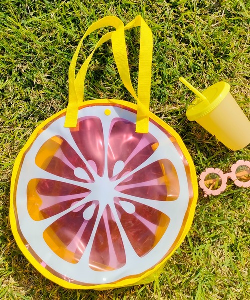 Marble Line（マーブルライン）の「フルーツプールバッグ（スイムグッズ・キッズ・レッド/グリーン/ピンク・FREE）」の13枚目の写真