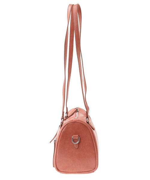 Green Parks(グリーンパークス)の「・QUON W ZIP 2wayボストンバッグ(ボストンバッグ・レディース・ピンク/ブラック/アイボリー・FREE)」の12枚目の写真