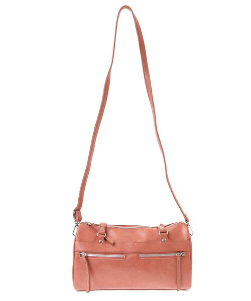 Green Parks(グリーンパークス)の「・QUON W ZIP 2wayボストンバッグ(ボストンバッグ・レディース・ピンク/ブラック/アイボリー・FREE)」の11枚目の写真