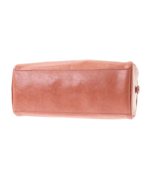 Green Parks(グリーンパークス)の「・QUON W ZIP 2wayボストンバッグ(ボストンバッグ・レディース・ピンク/ブラック/アイボリー・FREE)」の9枚目の写真