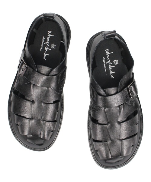 whoop-de-doo（フープディドゥ）の「グルカサンダル whoop-de-doo/フープディドゥ（サンダル・メンズ・ダークブラウン/ブラック・44/43/42/41/40/39）」の13枚目の写真