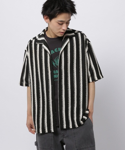 niko and...(ニコアンド)の「アソート透かしシャツ(シャツ/ブラウス・メンズ・ブラウン/ピンク/ブルー/ブラック/ベージュ/グリーン・MEDIUM/LARGE)」の17枚目の写真