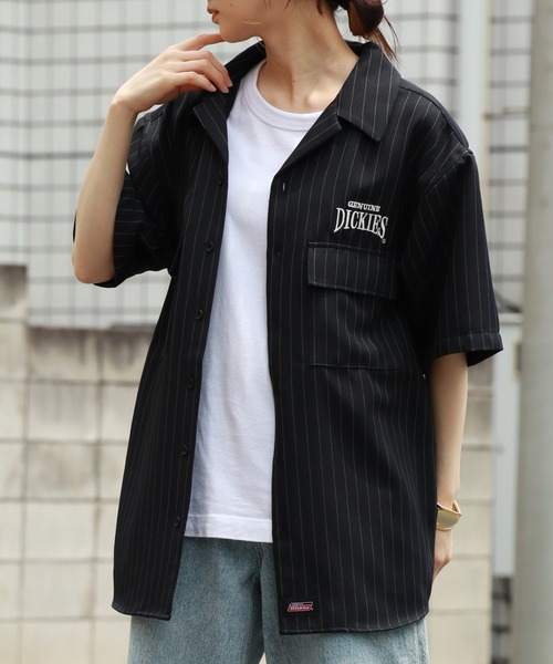 【希少・美品】dickies デトロイトJKT T/Cツイル 刺繍　黒 古着通販 サイト | IDENTITY official web store (アイデ