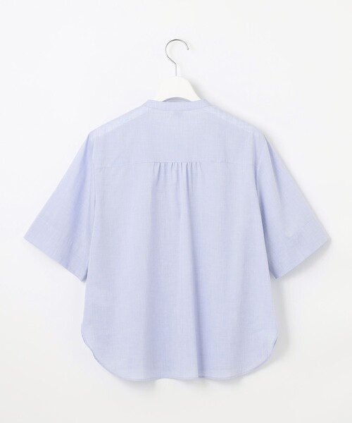 J.PRESS Ladies(J.プレス レディス)の「【洗える】ラミーポプリン ティアード ブラウス(シャツ/ブラウス・レディース・イエロー系/サックスブルー系/ブラウン系/ホワイト系・XS)」の17枚目の写真