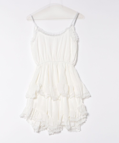 美品❣️裾ティアードチュニック 裾レースティアードチュニック（チュニック） | sense of wonder