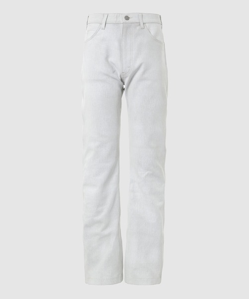 JUNYA WATANABE クロップドパンツ 白 2000425Y0064 セール】Levi's W-NAME BLEACH WHITE DENIM PANTS(デニムパンツ