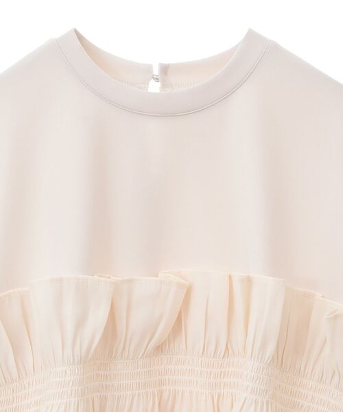 ELENCARE DUE（エレンカーレデュエ）の「・ELENCARE DUE ドッキングプルオーバー（Tシャツ/カットソー・レディース・チャコールグレー/ブラック/オフホワイト・FREE）」の17枚目の写真