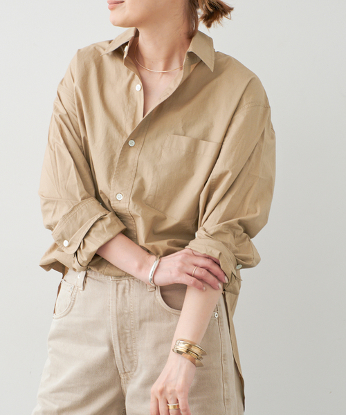Deuxieme Classe(ドゥーズィエムクラス)の「*【CITIZENS OF HUMANITY/シチズンズ・オブ・ヒューマニティ】 KAYLA SHIRT SANDAT(シャツ/ブラウス・レディース・ベージュ・FREE)」の19枚目の写真