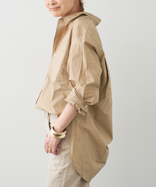 Deuxieme Classe(ドゥーズィエムクラス)の「*【CITIZENS OF HUMANITY/シチズンズ・オブ・ヒューマニティ】 KAYLA SHIRT SANDAT(シャツ/ブラウス・レディース・ベージュ・FREE)」の20枚目の写真