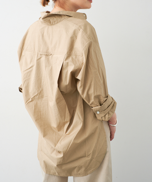 Deuxieme Classe(ドゥーズィエムクラス)の「*【CITIZENS OF HUMANITY/シチズンズ・オブ・ヒューマニティ】 KAYLA SHIRT SANDAT(シャツ/ブラウス・レディース・ベージュ・FREE)」の21枚目の写真