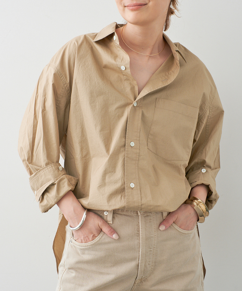 Deuxieme Classe(ドゥーズィエムクラス)の「*【CITIZENS OF HUMANITY/シチズンズ・オブ・ヒューマニティ】 KAYLA SHIRT SANDAT(シャツ/ブラウス・レディース・ベージュ・FREE)」の22枚目の写真