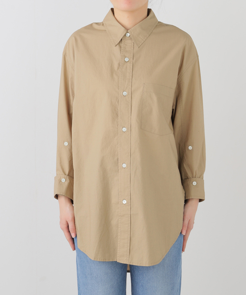 Deuxieme Classe(ドゥーズィエムクラス)の「*【CITIZENS OF HUMANITY/シチズンズ・オブ・ヒューマニティ】 KAYLA SHIRT SANDAT(シャツ/ブラウス・レディース・ベージュ・FREE)」の5枚目の写真