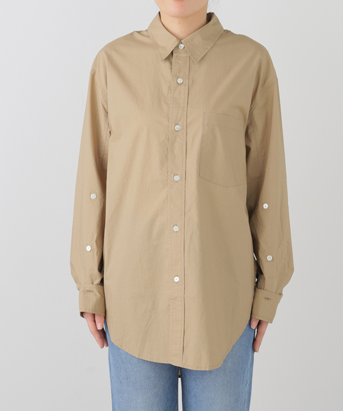 Deuxieme Classe(ドゥーズィエムクラス)の「*【CITIZENS OF HUMANITY/シチズンズ・オブ・ヒューマニティ】 KAYLA SHIRT SANDAT(シャツ/ブラウス・レディース・ベージュ・FREE)」の12枚目の写真
