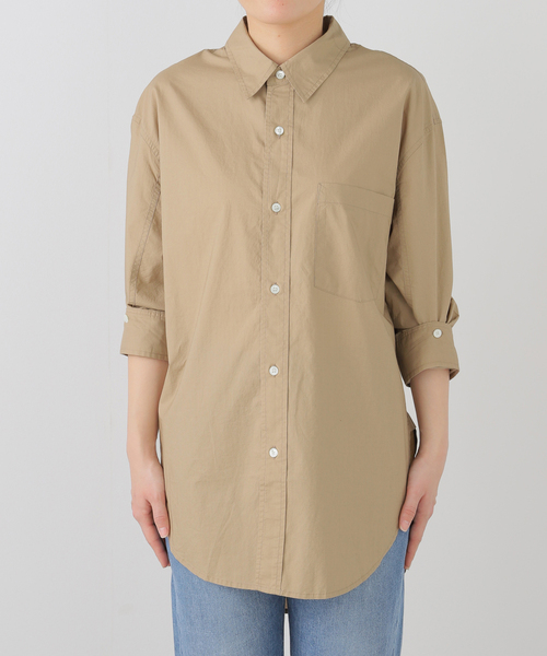Deuxieme Classe(ドゥーズィエムクラス)の「*【CITIZENS OF HUMANITY/シチズンズ・オブ・ヒューマニティ】 KAYLA SHIRT SANDAT(シャツ/ブラウス・レディース・ベージュ・FREE)」の14枚目の写真