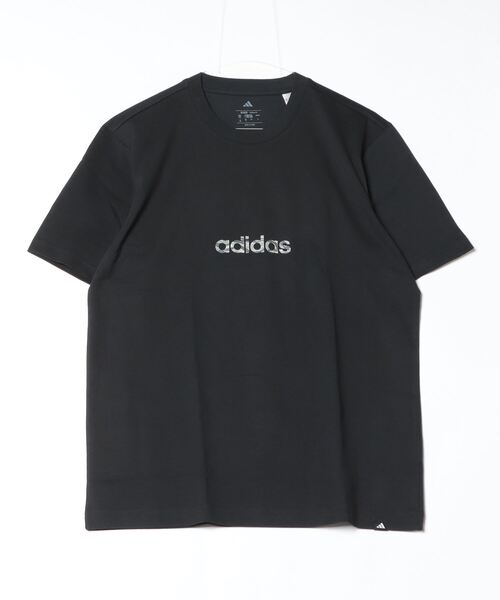 adidas（アディダス）の「アディダス adidas M CAMO LIN Tシャツ AP（Tシャツ/カットソー・メンズ・オリーブ/ブラック・LL/3L/S/M/L）」の2枚目の写真