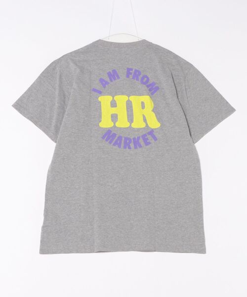 HOLLYWOOD RANCH MARKET（ハリウッドランチマーケット）の「CS0011 i am from HRM ショートスリーブ Tシャツ（Tシャツ/カットソー・メンズ・ナチュラル/グレー・SMALL/LARGE/MEDIUM/X-LARGE/X-SMALL）」の10枚目の写真