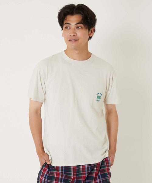 HOLLYWOOD RANCH MARKET（ハリウッドランチマーケット）の「CS0011 i am from HRM ショートスリーブ Tシャツ（Tシャツ/カットソー・メンズ・ナチュラル/グレー・SMALL/LARGE/MEDIUM/X-LARGE/X-SMALL）」の15枚目の写真