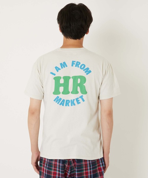 HOLLYWOOD RANCH MARKET（ハリウッドランチマーケット）の「CS0011 i am from HRM ショートスリーブ Tシャツ（Tシャツ/カットソー・メンズ・ナチュラル/グレー・SMALL/LARGE/MEDIUM/X-LARGE/X-SMALL）」の6枚目の写真