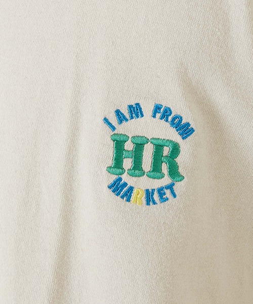 HOLLYWOOD RANCH MARKET（ハリウッドランチマーケット）の「CS0011 i am from HRM ショートスリーブ Tシャツ（Tシャツ/カットソー・メンズ・ナチュラル/グレー・SMALL/LARGE/MEDIUM/X-LARGE/X-SMALL）」の3枚目の写真