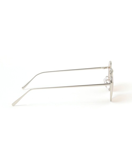 BAYFLOW(ベイフロー)の「ラウンドメタルサングラス(メガネ・メンズ・グリーン/ブラウン・FREE)」の4枚目の写真