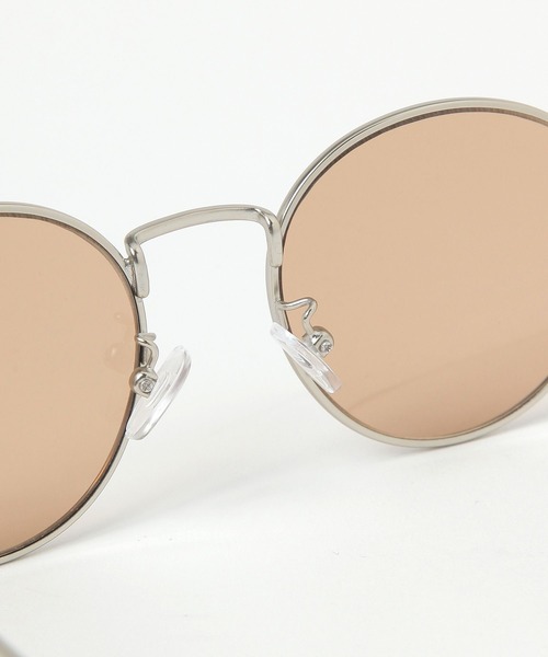 BAYFLOW(ベイフロー)の「ラウンドメタルサングラス(メガネ・メンズ・グリーン/ブラウン・FREE)」の9枚目の写真