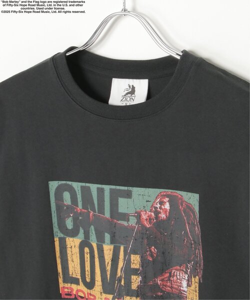 ONE LOVE ONE HEARTラブワン Tシャツ L【値下げ】 BOB MARLEY ONE LOVE Tシャツ（Tシャツ/カットソー