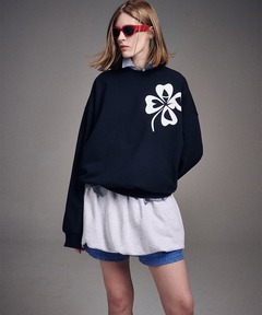 ★MARDI MERCREDI★SWEAT PANTS CLOVERMARDI SWEAT PANTS CLOVERMARDI_NAVY - MARDI MERCREDI