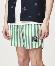 PICTURE ORGANIC CLOTHING（ピクチャーオーガニッククロージング）の「【PICTURE/ピクチャー】FISH 17 SHORTS/ストレッチウエストゴムストライプショーツ（その他パンツ）」