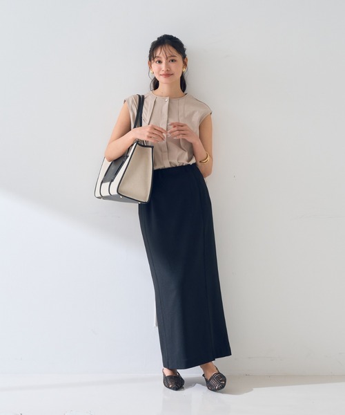 Rouge vif(ルージュヴィフ)の「【DEMELLIER/デメリエー】The Capri キャンパストートバッグ(トートバッグ・レディース・ブラック・フリー)」の6枚目の写真