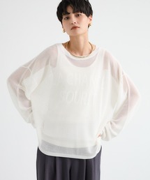 BARNYARDSTORM | BARNYARDSTORM / メッシュロゴニット【一部店舗・WEB限定】(ニット/セーター)