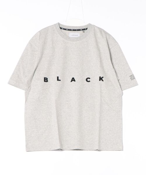VIRTUOUS(バーチャス)の「【VIRTUOUS/バーチャス】コットンシルケットフロントロゴ半袖Tシャツ(Tシャツ/カットソー・メンズ・ホワイト系その他/ホワイト/ブラウン/ブラック・X-LARGE/LARGE/MEDIUM)」の3枚目の写真