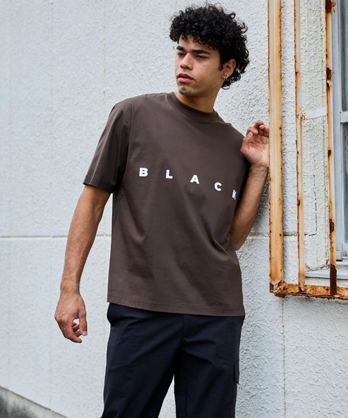VIRTUOUS(バーチャス)の「【VIRTUOUS/バーチャス】コットンシルケットフロントロゴ半袖Tシャツ(Tシャツ/カットソー・メンズ・ホワイト系その他/ホワイト/ブラウン/ブラック・X-LARGE/LARGE/MEDIUM)」の1枚目の写真