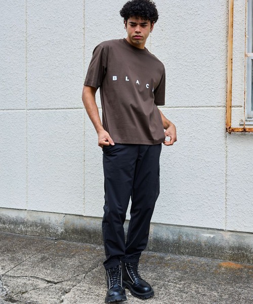 VIRTUOUS(バーチャス)の「【VIRTUOUS/バーチャス】コットンシルケットフロントロゴ半袖Tシャツ(Tシャツ/カットソー・メンズ・ホワイト系その他/ホワイト/ブラウン/ブラック・X-LARGE/LARGE/MEDIUM)」の8枚目の写真