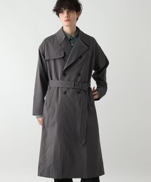 トレンチコート•グレー【ほぼ新品⭐️】 防風 はっ水 ストレッチトレンチコート グレー MAJI【AOKI公式通販】