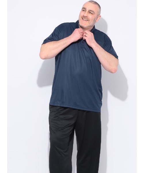MIZUNO(ミズノ )の「MIZUNO (ミズノ) NAVIDRY 無地 半袖 ポロシャツ(ポロシャツ・メンズ・ブラック/ネイビー/ホワイト・4L/5L/3L)」の16枚目の写真