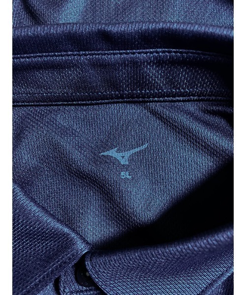 MIZUNO(ミズノ )の「MIZUNO (ミズノ) NAVIDRY 無地 半袖 ポロシャツ(ポロシャツ・メンズ・ブラック/ネイビー/ホワイト・4L/5L/3L)」の18枚目の写真