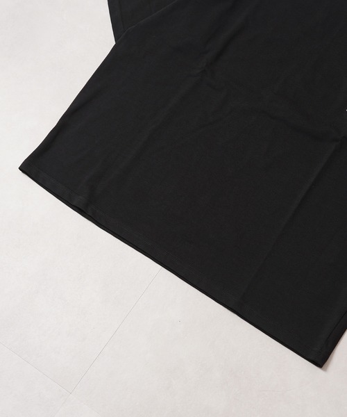 1111clothing（ワンフォークロージング）の「ペイズリークロス アップリケ Tシャツ / Paisley Cross Applique T-Shirt（Tシャツ/カットソー・メンズ・ブラック×ホワイト/ブラック×ブラック/ホワイト×ブラック・M/XL/L）」の8枚目の写真