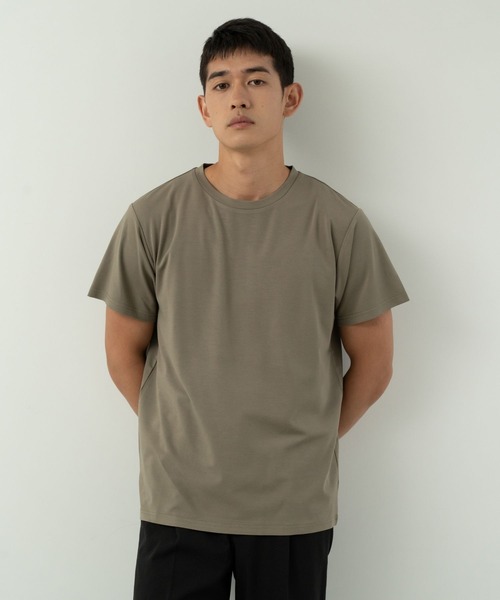 Blank Product.(ブランクプロダクト)の「5function T-shirt(Tシャツ/カットソー・メンズ・ブラック/カーキ・M/L)」の2枚目の写真