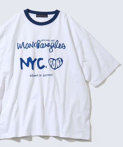 MARK & LONA ロゴプリント 半袖Tシャツ MARK & LONA ロゴプリント 半袖Tシャツ