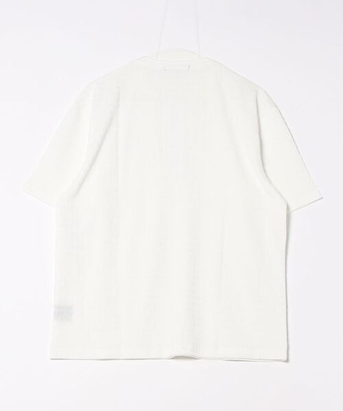 RATTLE TRAP（ラトルトラップ）の「スラブヘンリーネックｔシャツ（Tシャツ/カットソー・メンズ・ホワイト/ブラウン/ブラック・M/L）」の4枚目の写真